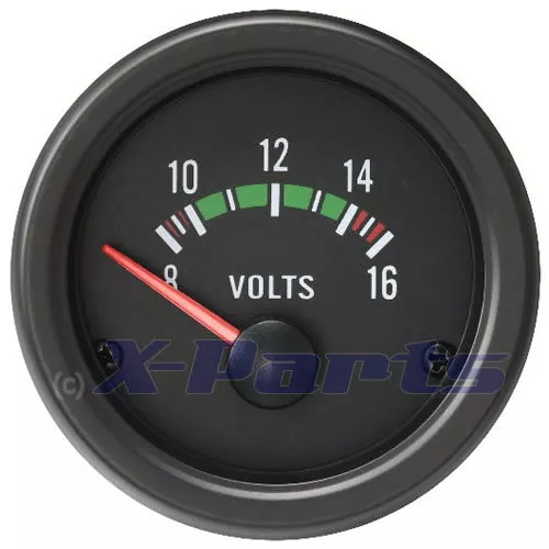 Retro 52mm Voltanzeige Opel Vectra Astra Corsa OPC Neu