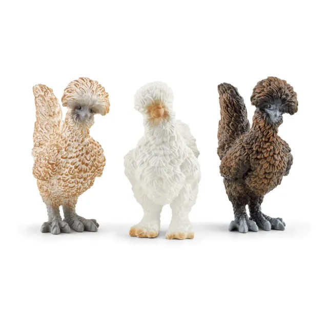SCHLEICH Farm World Chicken Friends Toy Figure Set, Multi-colour (42574)