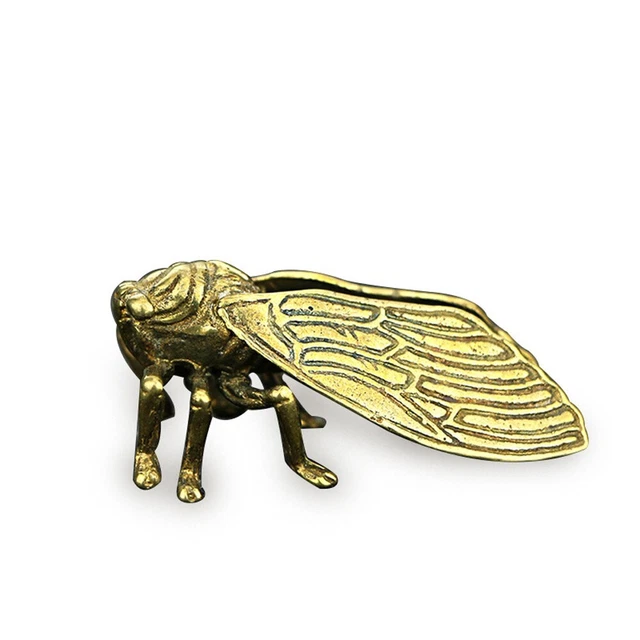 Exquisite Cicada statue Ornaments Lifelike Animal 1pc Handmade Practical