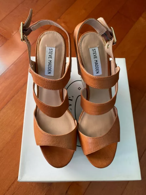 Steve Madden Marcii Cognac Lea 3