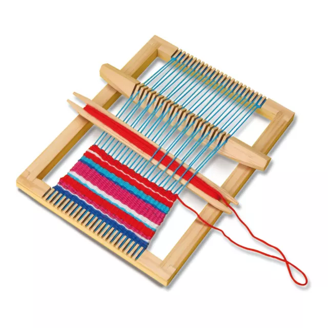 SES CREATIVE Children's Weaving Loom Kit, Unisex, 6 Year to 12 Years 2