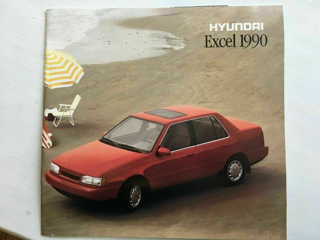 1990 Hyundai Excel Sales Brochure - Loc2-77