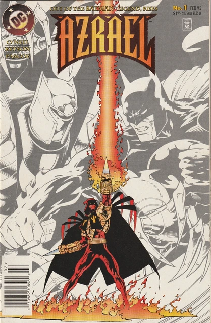 Azrael LOT OF 3 Books; Issues 1,  2, 3,  (DC Comics 1995)