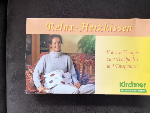 Relax-Heizkissen von Kirchner.  Heizdecke elektrisch Wärmedecke