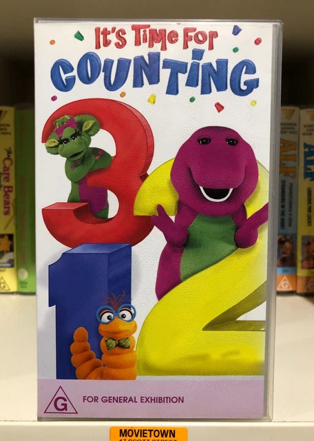 BARNEY - ITS Time For Counting - Vhs $24.95 - PicClick AU