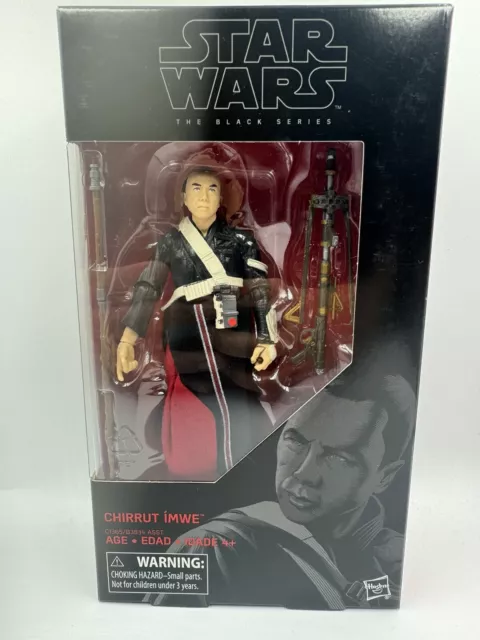 HASBRO - Star Wars The Black Series - # 36 CHIRRUT IMWE. BNIB.