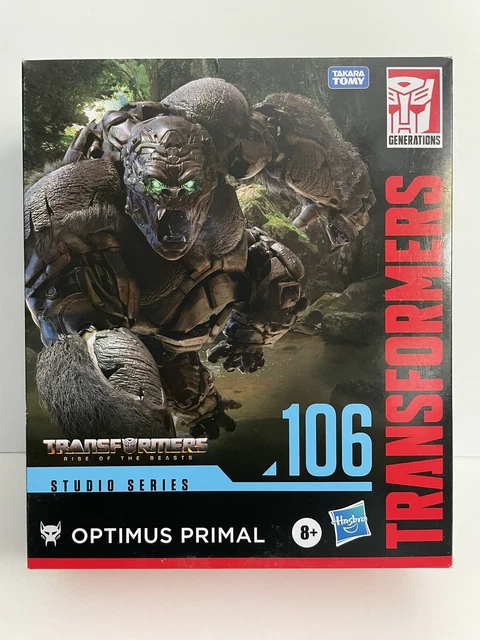 Transformers Studio Series Leader Rise of The Beasts 106 Optimus Primal Figura de acción de 8.5 Pulgadas Transformers Studio Series Leader Rise of The Beasts 106 Optimus Primal Figura de acción de 8.5 Pulgadas