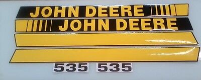 John Deere 535 Baler Decals