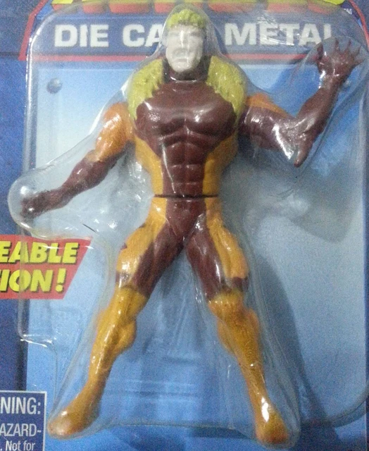 New Sabertooth Heavy Metal Heroes Die Cast Metal Action Figure Marvel Xmen #1