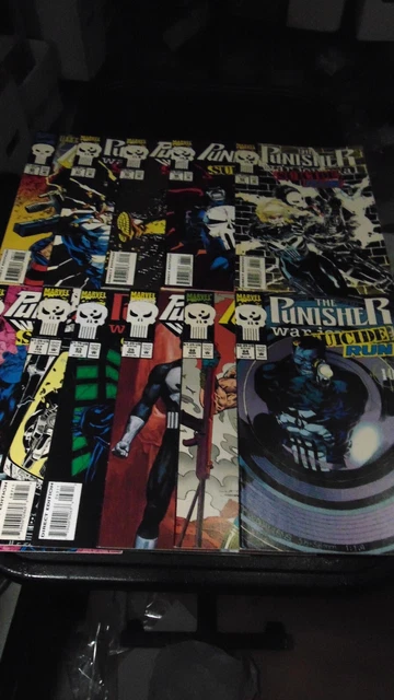 Punisher Suicide Run 0 1-10 (1993) Set Run 85 86 87 88 61 62 63 64 23 24 25
