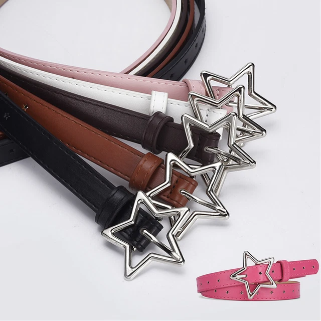 Pantaloni Link Cintura Pentagramma Ragazze Moda Jeans Cintura Per Bambini ▼