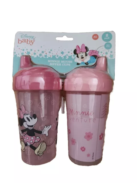 Paquete de 2 Baby Sipper Cup - Niñas - Aventura Rosa - Disney Minnie Mouse