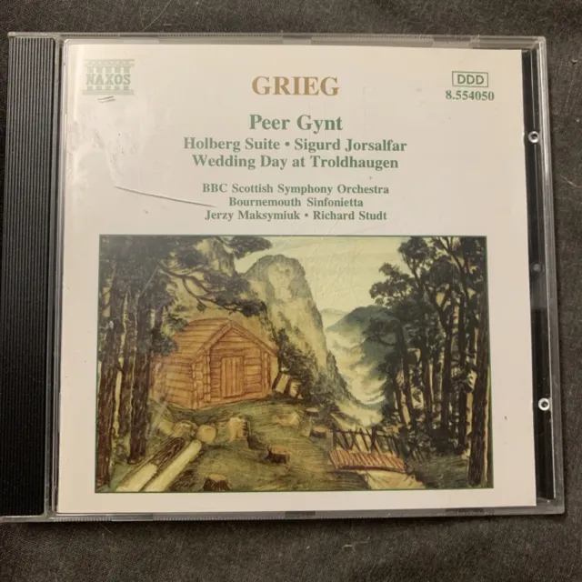 Grieg: Peer Gynt; Holberg Suite; Sigurd Jorsalfar; Wedding Day(b81/8)ukimpfreepo