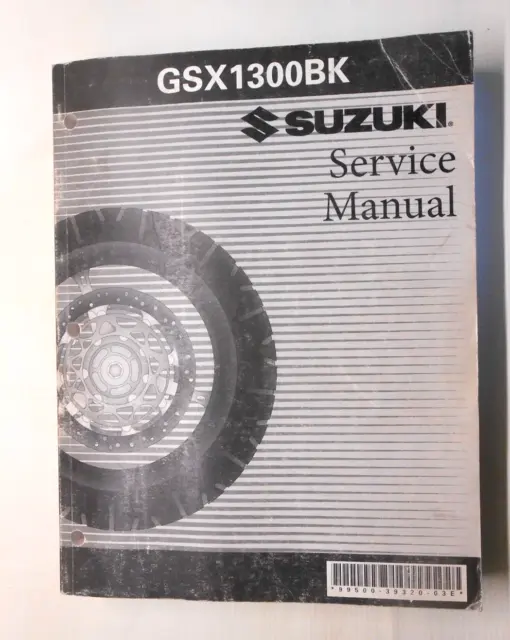 Suzuki  GSX1300BK B-King Service Manual 2007 2008 GSX 1300BK 1300 Sport