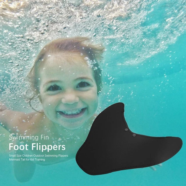 FR Small Size Children Outdoor Swimming Flippers Mermaid Tail for Kid Training