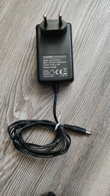 Chargeur Secteur Huawei 12V - Modèle HW-120050E2W - Compatible Boîtier Fibre HG8010H - Occasion