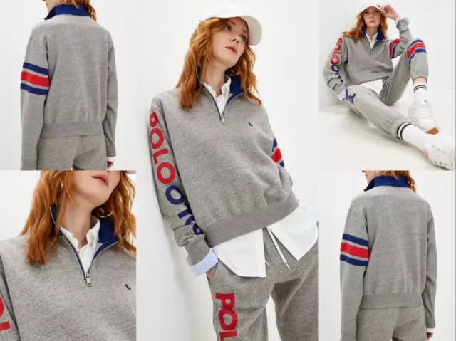 Polo Ralph Lauren Fringe Olympian Sweatshirt Pullover Sweater Jumper
