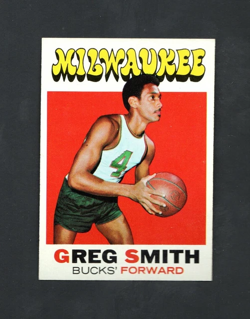1971 Topps Greg Smith #129 ~ Milwaukee Bucks ~  Set Break!   ~~ HIGH GRADE MINT