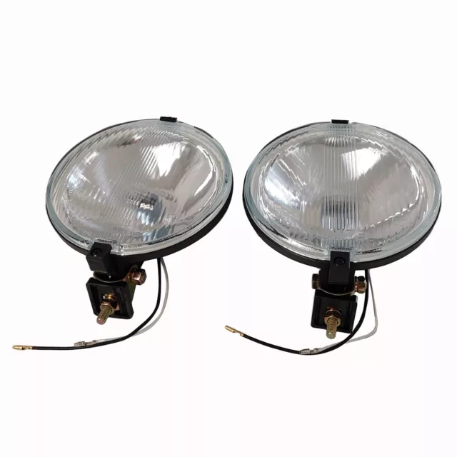 Wipac 6.75 Inch Auxiliary Universal Driving Lamps - Road Legal / Pair