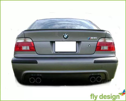 Heckspoilerlippe passend für BMW E39 LIMO, Spoilerlippe Kofferraum Slim Spoiler 2