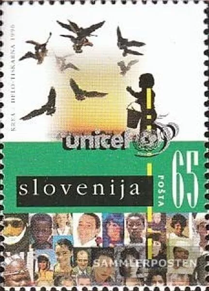Slowenien 141 (kompl.Ausg.) postfrisch 1996 50 Jahre Kinderhilfswerk
