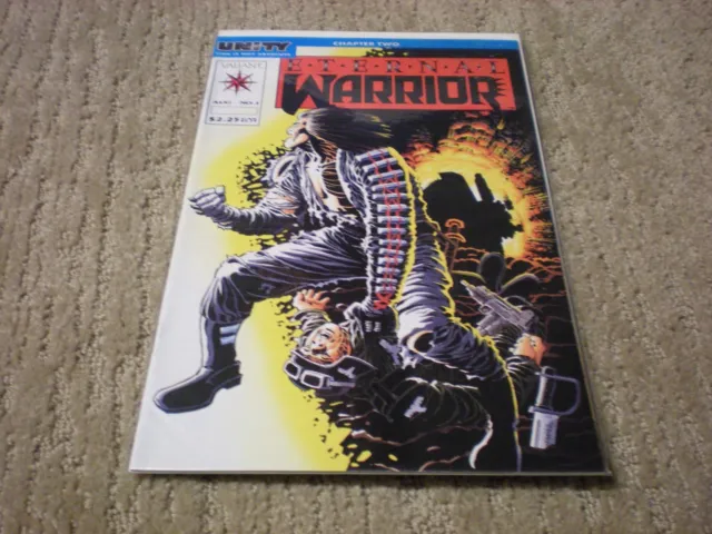 Eternal Warrior #1 (1992 Series) Valiant Comics Unity Frank Miller Cover Vf/Nm