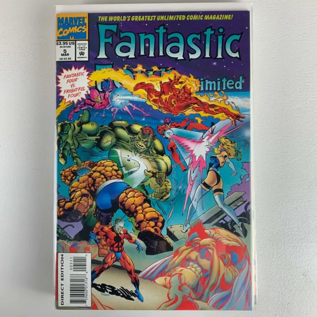 Fantastic Four Unlimited #5 (Mar 1994 Marvel) [Ant-Man, Frightful Four]