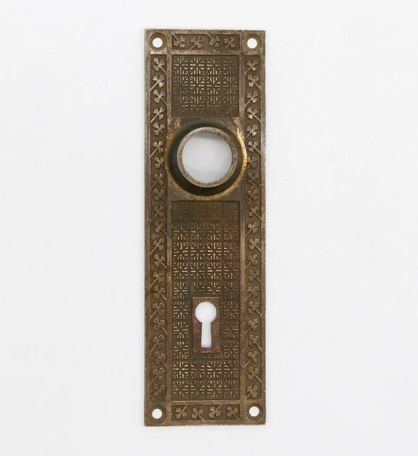 Antique 6.5 in. Bronze Aesthetic Passage Door Back Plate