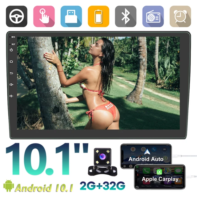 10.1" Android 10 Touch Screen Car Stereo WiFi BT Radio GPS Double 2DIN Bluetooth