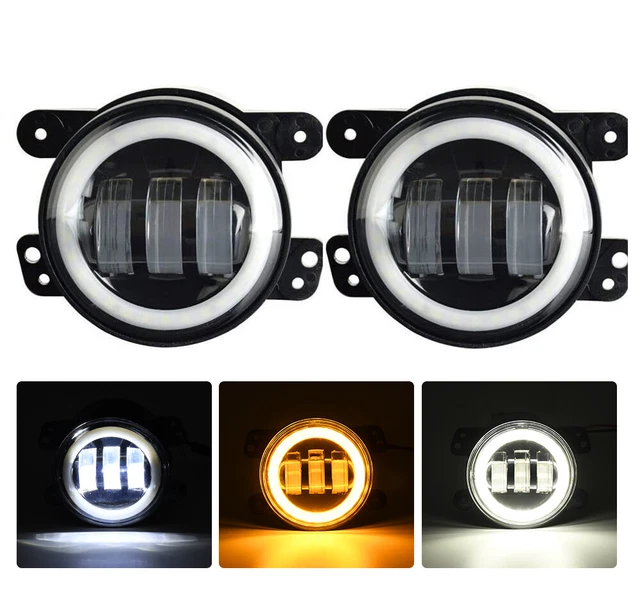 1 Pair Car Fog Light Driving Lamp Right & Left Side Auto Accessories 100w