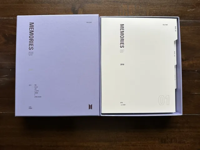 BTS Memories Of 2018 Official Blu ray without Photo card Kpop