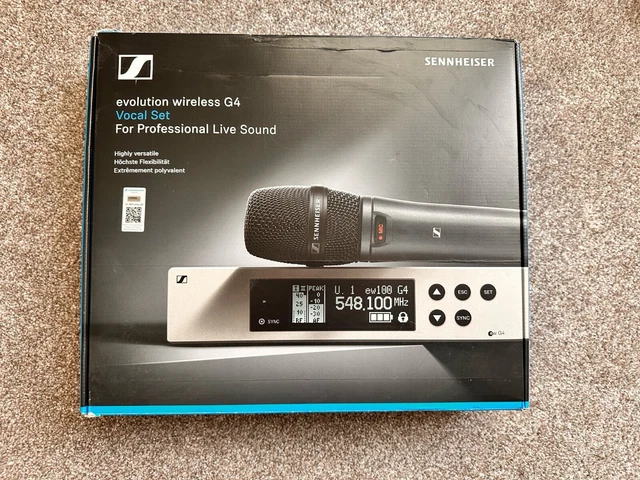 Sennheiser Wireless Handheld Microphone G4 with Antenna Combiner and Antennas  8