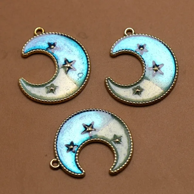 Fashion Jewelry Jewelry Making Moon Earrings Pendants Charm