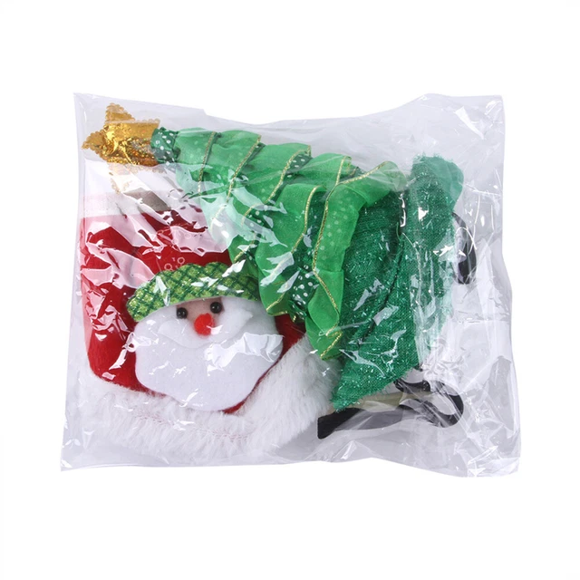 Papá Noel Perros Gatos Navidad Disfraces Trajes Bufanda Sombrero Pechera Navidad Mascota Ropa Nuevo