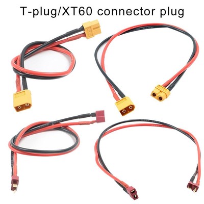 Dilwe Style T Prise mâle à Femelle Compatible avec Tamiya Connecteur Adaptateur 14AGW câble en Silicone Souple 