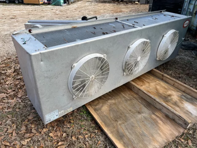 Trenton TLV270AD-S1B Low Velocity 3 Fan Evaporator Unit Cooler 115v 27,000 BTU