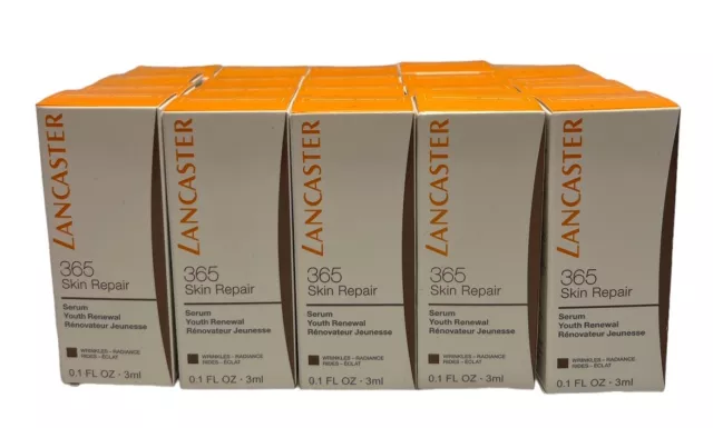 Lancaster 365 Skin Repair Serum Youth Renewal 60 Ml. (20x3 Ml.)