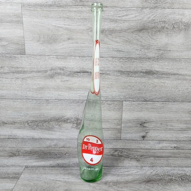 Vintage Stretched 1954 Longneck Dr Pepper Bottle Carnival Collectible 16in