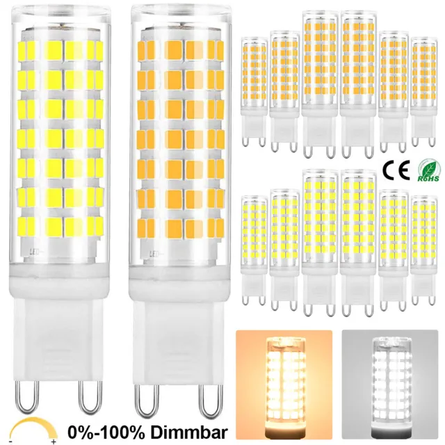 LED Glühbirne G9 Stiftsockel Dimmbar Leuchtmittel 3W 5W Halogenlampe Glühlampe