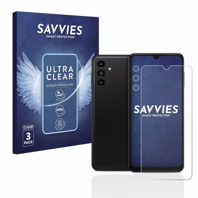 6x Proteggi Schermo per Samsung Galaxy A13 5G (Fronte+Fotocamera) Pellicola