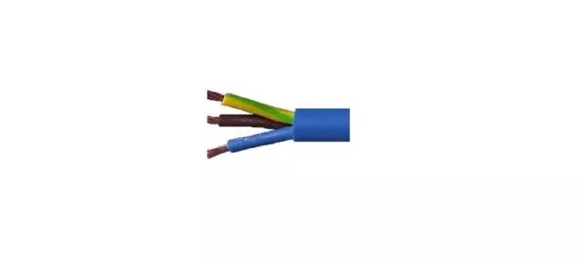 Arctic Grade 3183AG Flex Blue Cable 3 Core 1.5, 2.5, 4mm  Priced Per Meter