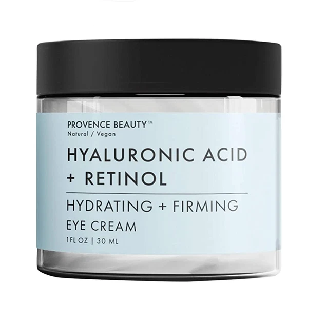 Provence Beauty Hyaluronic Acid + Retinol Hydrating & Firming Eye Cream, 1 fl oz
