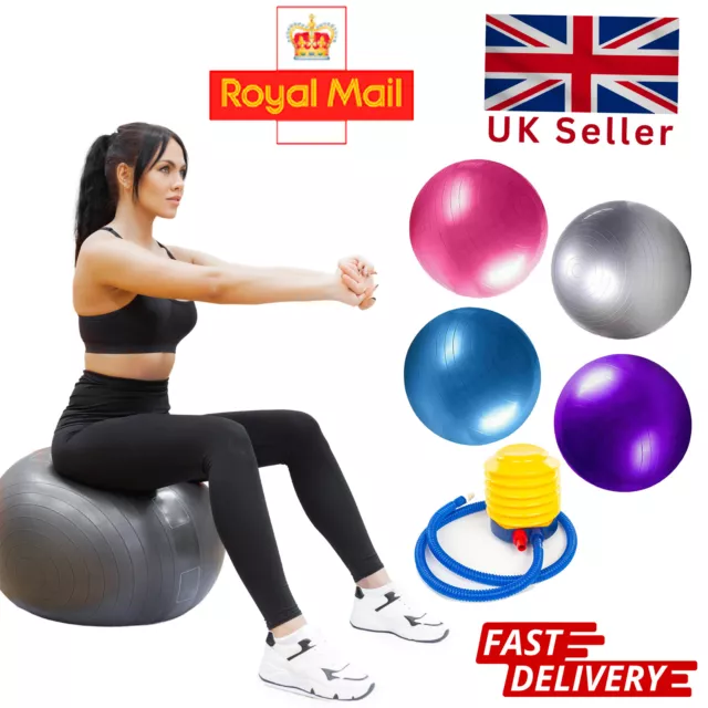 Yoga Ball  Pilates Balls Fitness Anti Burst Balance Pregnancy  Exercise 25 Cm