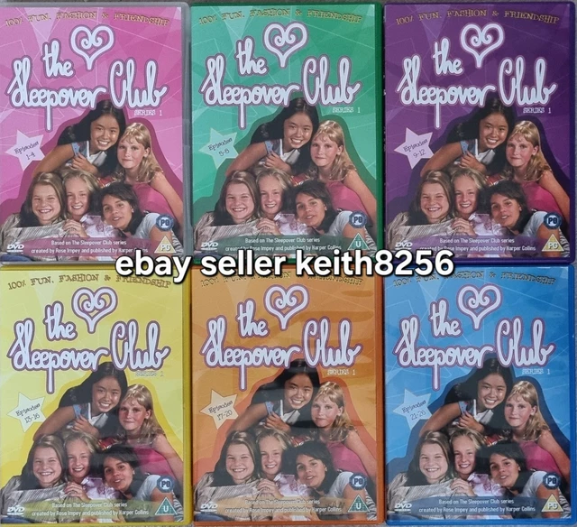 THE SLEEPOVER CLUB: Vol. 1-4, Episodes 1-26 (DVD) Like New