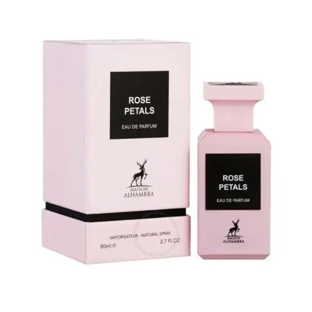 Maison Alhambra Rose Petals Eau de Parfum Mixte 80 ml