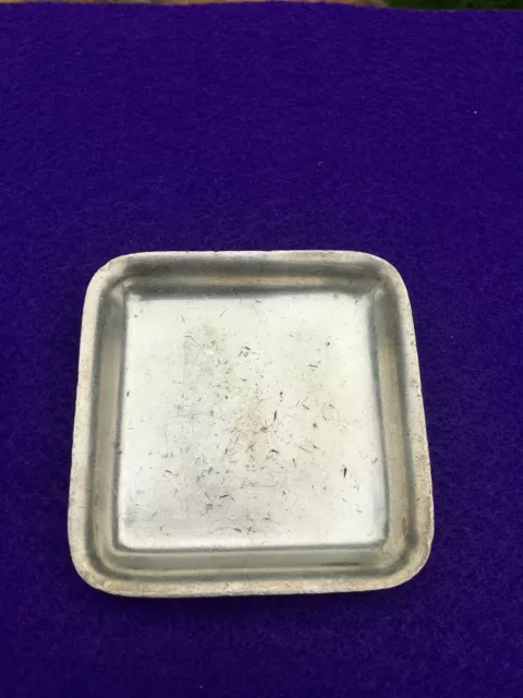 1938 GNRy ~ Great Northern Railway Silver Dining Car Butter Pat ISCo.