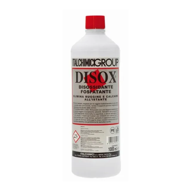 Disossidante Disox Fosfatante Decappante antiruggine anticalcare 1 LT