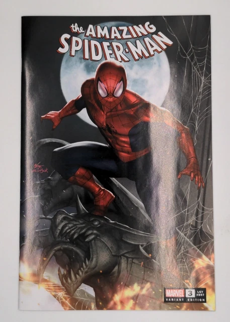 Amazing Spider-Man #3 InHyuk Lee Variant Cover Marvel Comics 2022 B&B