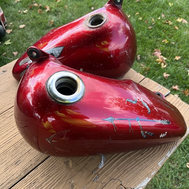 HARLEY DAVIDSON Softail/ Fat Boy/Gas Tanks 299.99 PicClick