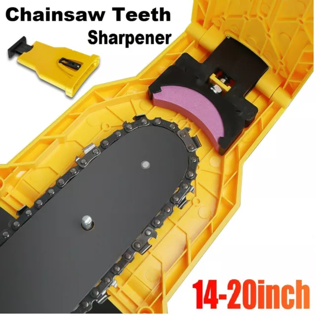 Chainsaw Teeth Sharpener Woodworking Self Sharpening Grinding Chain Quick Tool